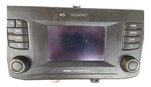 Multimídia Original Scania Ntg Rádio Display Bluetooth Sd - GR1 Truck Peças