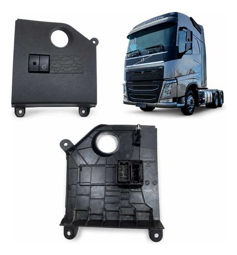 Moldura Interruptores Volvo Fh 84008930 Original Usada