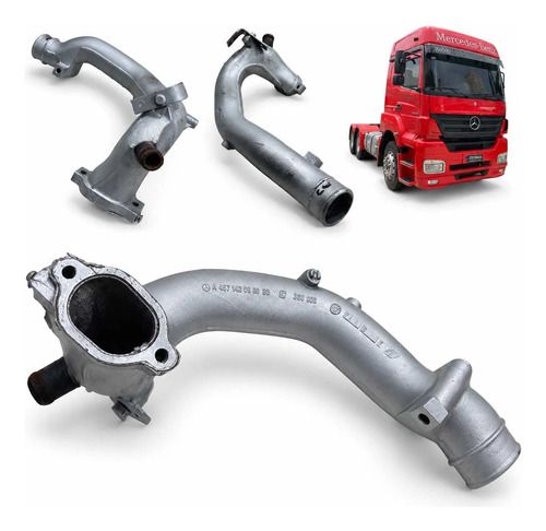 Cano Água Motor Mercedes Axor 4572030630 Original Usado